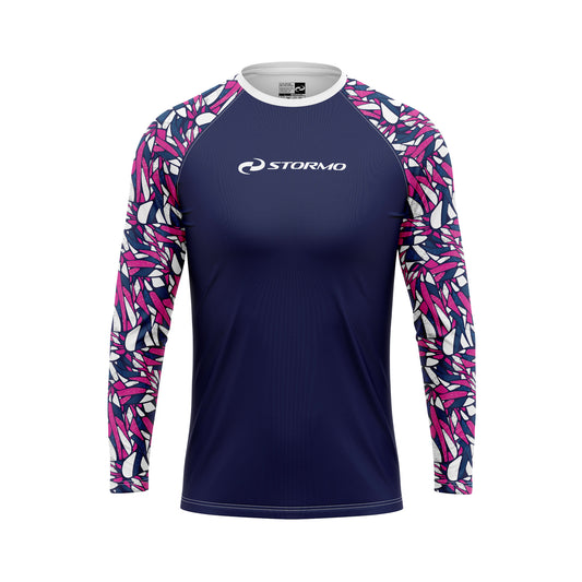 חולצת "פסיפס" כחולה