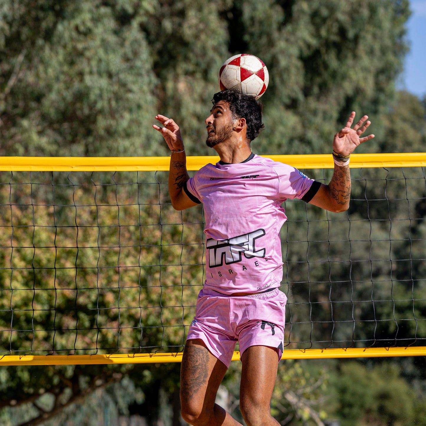 סט TAFC רשמי ורוד (בלי כיסים)
