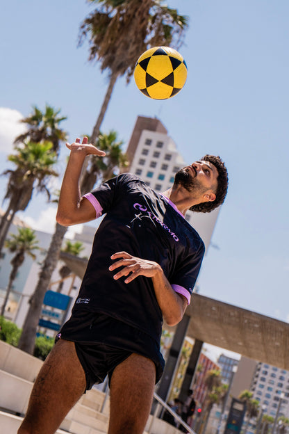 סט פוצי'וולי משושים ורוד